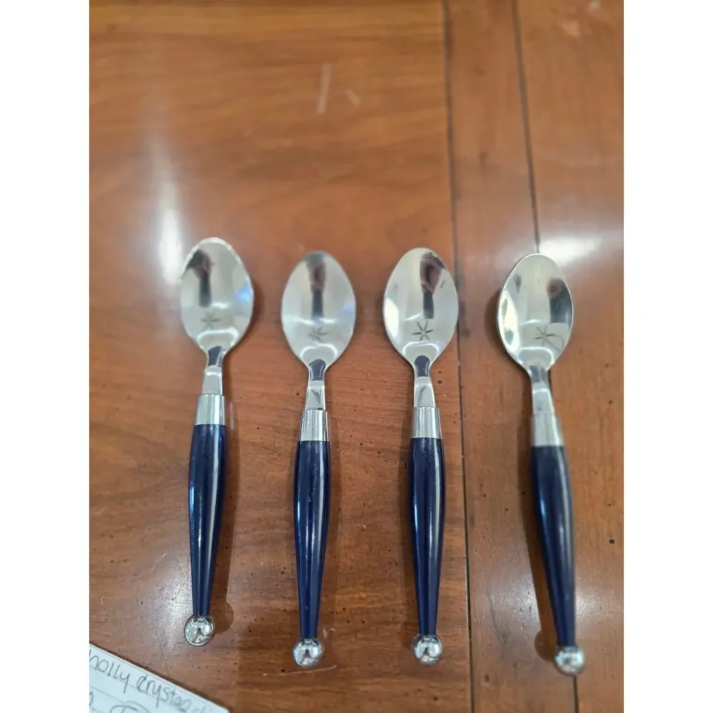 Vintage Spoons unbranded style Cambridge Fiesta set of 3 smaller size